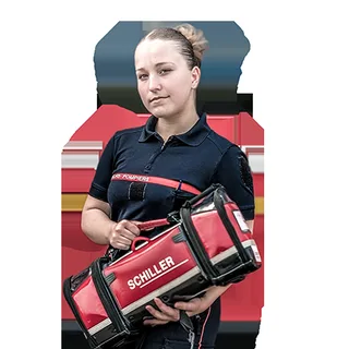 Secouristes prodiguant les premiers secours